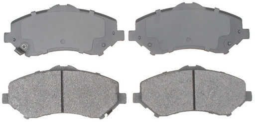 Raybestos Brakes SGD1273M Brake Pad Service Grade; Recommended Use - OEM  Material - Semi-Metallic  Construction - OEM  Overall Thickness (MM) - OEM  Includes OEM Sensors - Yes  Includes Shims - Yes  Quantity - Set Of 2  FMSI Number - D1273