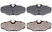 Raybestos Brakes SGD610C Service Grade Brake Pad