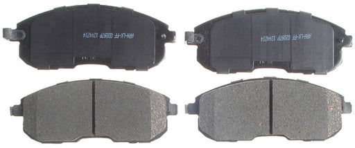 Raybestos Brakes SGD815AC Brake Pad Service Grade; Recommended Use - OEM  Material - Ceramic  Construction - OEM  Overall Thickness (MM) - OEM  Includes OEM Sensors - Yes  Includes Shims - Yes  Quantity - Set Of 2  FMSI Number - D815