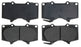 Service Grade Brake Pad SGD976M Recommended Use - OEM  Material - Semi-Metallic  Construction - OEM  Overall Thickness (MM) - OEM  Includes OEM Sensors - Yes  Includes Shims - Yes  Quantity - Set Of 2  FMSI Number - D976