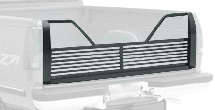 Stromberg Carlson 100 Series Tailgate VGM-99-100 Style - V Shape Non Louvered  Type - Flow Thru  Finish - Painted  Color - Black  Material - Steel  Latch Type - Non Lockable