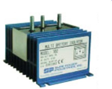 Sure Power  Battery Isolator 702-D Used With - Eliminate Multi-Battery Drain When 2 Or More Battery Banks Are In A Charging System  Amperage - 70 Amp  Includes Fuse - No  Includes Solenoid - No  Includes Switches - No