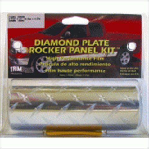 Trimbrite T1840 Diamond Plate Rocker Panel Kit (TM) Rocker Panel Molding