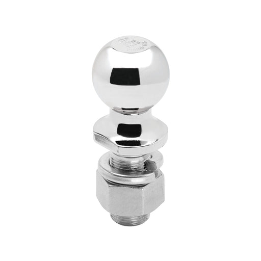 Tow Ready 63840 Trailer Hitch Ball; Gross Trailer Weight (LB) - 20000 Pounds  Ball Diameter (IN) - 2-5/16 Inch  Shank Diameter (IN) - 1-1/4 Inch  Shank Length (IN) - 2-3/4 Inch  Color - Silver  Material - Steel  Finish - Chrome Plated