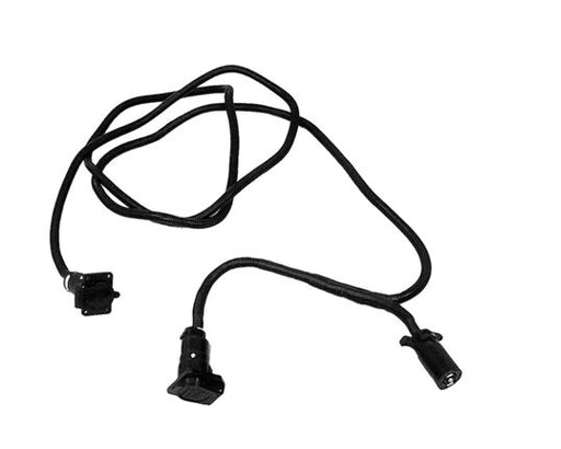 Torklift W6532 Trailer Wiring Connector SuperHitch; Color - Black