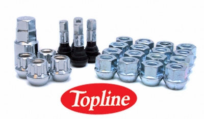 Topline Parts C4004-0-4 Short Mag Lug Nut