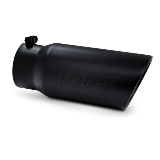 MBRP Exhaust T5051BLK Black Series Exhaust Tail Pipe Tip