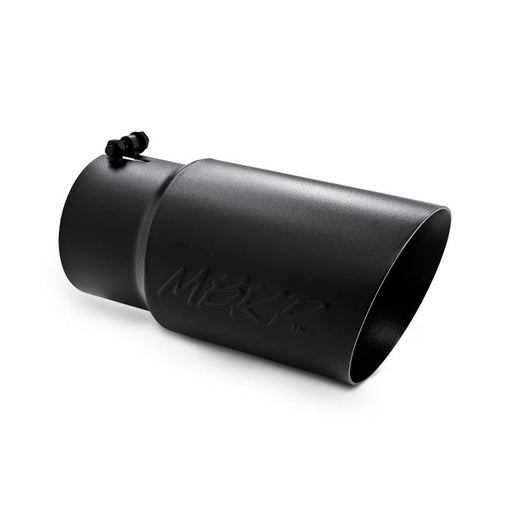 MBRP Exhaust T5074BLK Black Series Exhaust Tail Pipe Tip