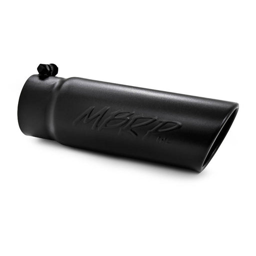 MBRP Exhaust T5112BLK Black Series Exhaust Tail Pipe Tip