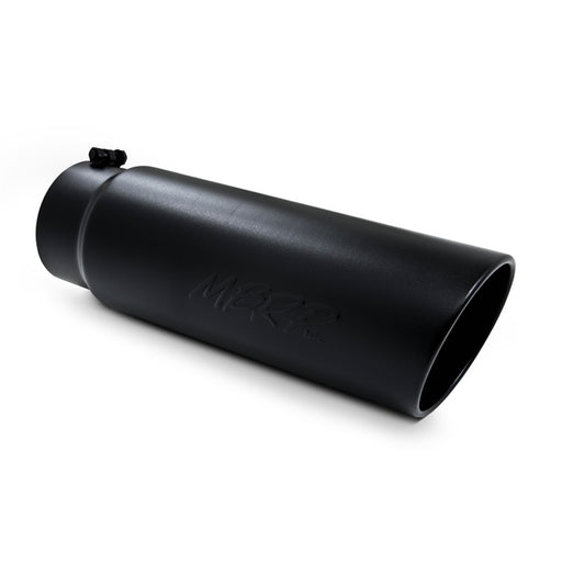 MBRP Exhaust T5125BLK Black Series Exhaust Tail Pipe Tip