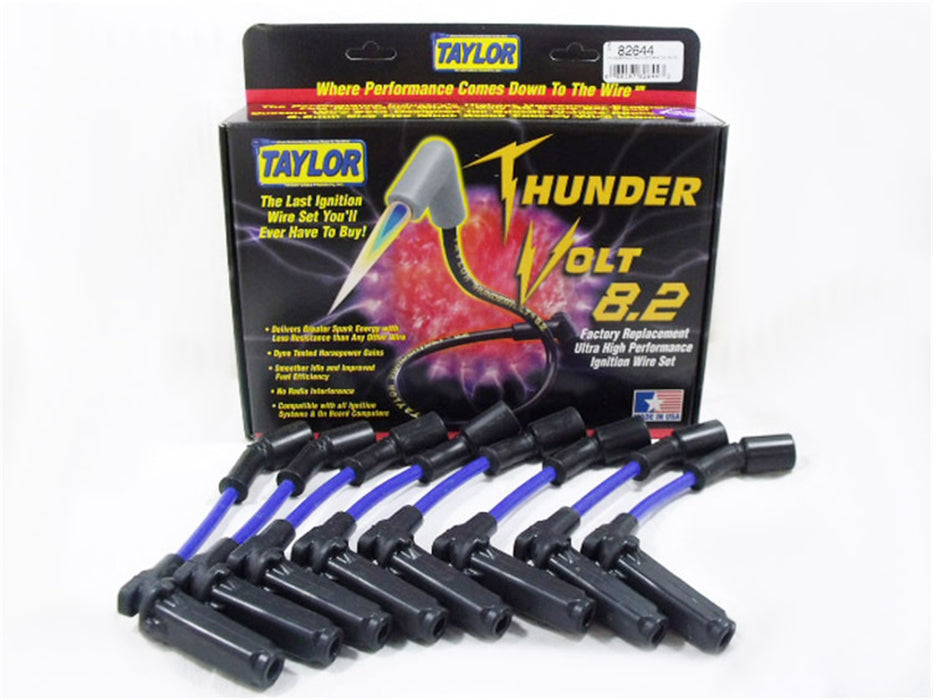 Taylor Cable 82644 ThunderVolt 8.2 Custom Fit Spark Plug Wire Set
