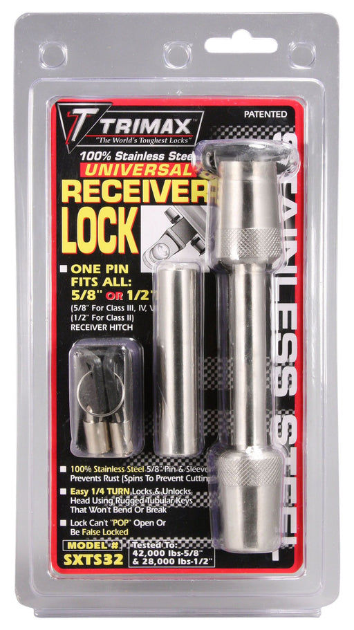 Trimax Locks SXTS32  Trailer Hitch Pin