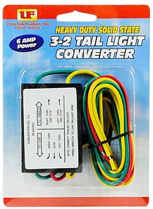 Ultra-Fab Products 36-947003 Tail Light Converter; Power Source - Vehicle Lighting System Powered;  Function - Converts Auto 3 Filament System To A 2 Filament System  Ampere Rating (A) - 6 Ampere  With Circuit Protection - Yes  Includes Hardware - No