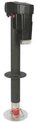 Ultra-Fab Products 38-944016 Trailer Tongue Jack Ultra 4002; Operation Type - Electric  Capacity - 4000 Pound  Maximum Lift - 18 Inch  Color/ Finish - Black Wrinkle Powder Coated  Material - Steel  Mounting Type - Bolt-On