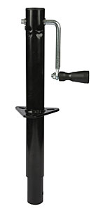 Ultra-Fab Products 49-954031 Trailer Tongue Jack; Operation Type - Manual  Type - A-Frame  Capacity - 2000 Pound  Color/ Finish - Black Powder Coated  Material - Steel  Mounting Type - Bolt-On