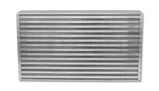 Vibrant Performance  Intercooler Core 12844 Depth (IN) - 6 Inch  Maximum Horsepower (HP) - 1300 Horsepower  Width (IN) - 18 Inch  Height (IN) - 12 Inch  Construction - Bar And Plate  Finish - Natural  Color - Silver  Material - Aluminum