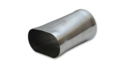 Vibrant Performance 13171 Exhaust Pipe Adapter Fabrication Components; Inlet Size (IN) - 2-3/8 Inch X 4-1/8 Inch  Outlet Size (IN) - 3-1/2 Inch  Length (IN) - 6 Inch  Finish - Raw  Material - Stainless Steel