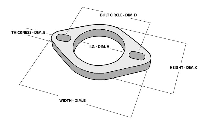 Vibrant Performance 1474S  Exhaust Pipe Flange