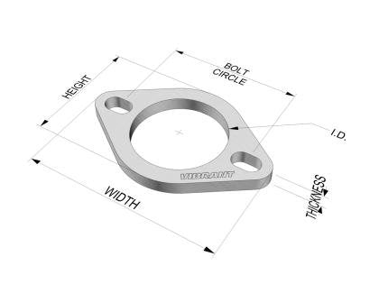 Vibrant Performance 1471S  Exhaust Pipe Flange
