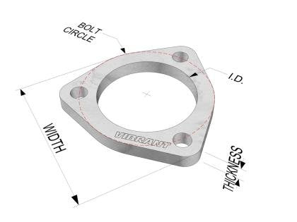 Vibrant Performance 1484S  Exhaust Pipe Flange