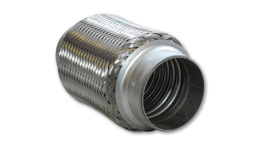 Vibrant Performance 64410 Exhaust Flex Connector Fabrication Components; Liner Type - No Inner Liner  Attachment Style - Slip-Fit  Diameter (IN) - 1-3/4 Inch  Flexible Length (IN) - 10 Inch  Finish - Natural  Material - Stainless Steel