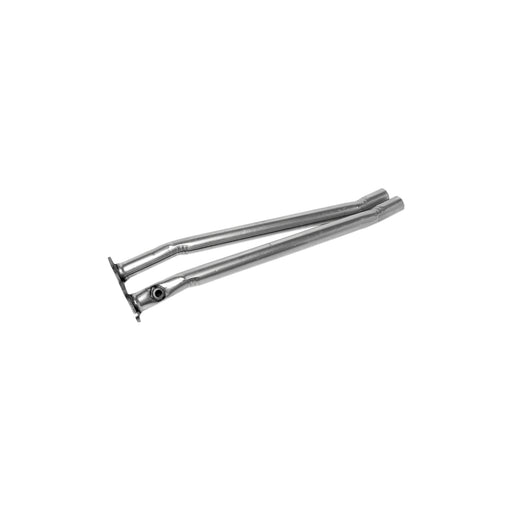 Walker Exhaust 53073 Exhaust Pipe Flex Front Pipe; Pipe Type - Straight  Diameter (IN) - OEM  Length (IN) - 33-1/4 Inch  Finish - Satin  Material - Aluminized Steel  Includes Oxygen Sensor Bung - No  Includes Hardware - No