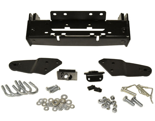 Warn Industries 84354 Snow Plow Mount; Compatibility - Winch And Plow Mounting Kit  Type - Front Kit  Color - Black  Includes Chain - No  Includes Mounting Hardware - Yes