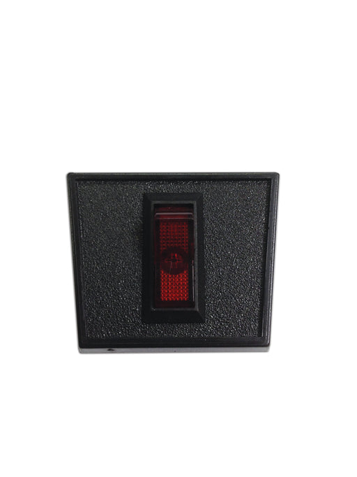 WirthCo 20595 Multi Purpose Switch; Type - Rocker With Assembly  Current Rating - 20 Amp  Color - Red