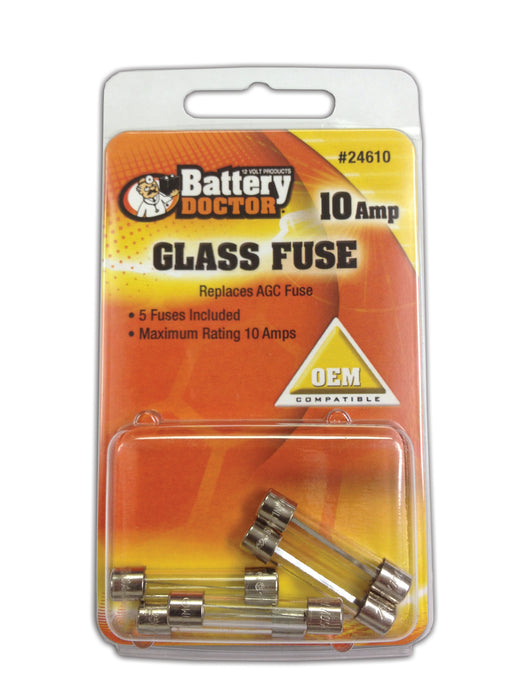 WirthCo  Fuse 24605-50 Slow Blow - No  Type - Glass Tube  Industry Classification - AGC  Ampere Rating (A) - 5 Amp  Quantity - Case Of 50