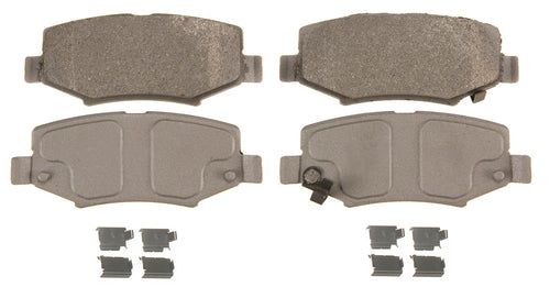 ThermoQuiet Brake Pad MX1274 Recommended Use - OEM Replacement  Material - Semi-Metallic  Construction - Bonded  Overall Thickness (MM) - 0.63 Inch  Includes OEM Sensors - Yes  Includes Shims - Yes  Quantity - Set Of 4  FMSI Number - D1274