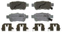 Wagner Brakes OEX1087 Brake Pad OEX; Recommended Use - OEM  Material - Premium Low-Copper Ceramic  Construction - OEM  Overall Thickness (MM) - 0.67 Inch  Includes OEM Sensors - No  Includes Shims - Yes  FMSI Number - D1087