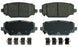 Wagner Brakes QC1596 ThermoQuiet Brake Pad