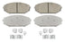 WAGNER BRAKES QC793 ThermoQuiet Brake Pad