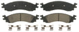 Wagner Brakes ZD1100 Brake Pad QuickStop; Recommended Use - OEM Replacement  Material - Ceramic  Construction - Bonded  Overall Thickness (MM) - 0.626 Inch  Includes OEM Sensors - Yes  Includes Shims - No  Quantity - Set Of 2  FMSI Number - D1100