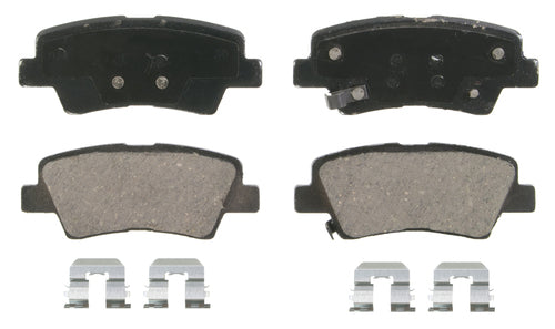 Wagner Brakes ZD1412 Brake Pad QuickStop; Recommended Use - OEM Replacement  Material - Ceramic  Construction - OEM  Overall Thickness (MM) - 3/4 Inch  Includes OEM Sensors - No  Includes Shims - Yes  Quantity - Set Of 4  FMSI Number - D1412
