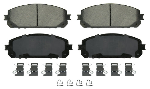 Wagner Brakes ZD1624 Brake Pad QuickStop; Recommended Use - OEM Replacement  Material - Ceramic  Construction - OEM  Overall Thickness (MM) - 0.546 Inch  Includes OEM Sensors - No  Includes Shims - Yes  Quantity - Set Of 4  FMSI Number - D1624