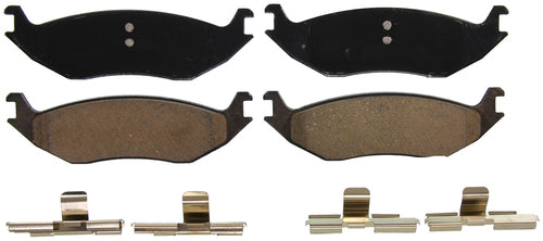 Wagner Brake QuickStop Brake Pad ZD967A Recommended Use - OEM  Material - Ceramic  Construction - Bonded  Overall Thickness (MM) - 0.610 Inch  Includes OEM Sensors - No  Includes Shims - Yes  Quantity - Set Of 4  FMSI Number - D967