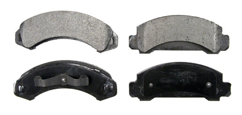 QuickStop Brake Pad ZX249 Recommended Use - OEM  Material - Semi-Metallic  Construction - Bonded  Overall Thickness (MM) - 0.385 Inch Inner And 0.355 Inch Outer  Includes OEM Sensors - No  Includes Shims - Yes  Quantity - Set Of 4  FMSI Number - D249