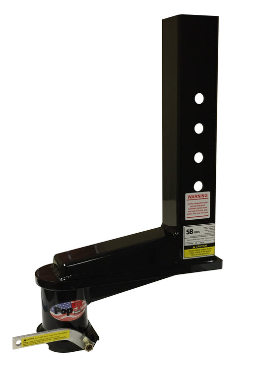 Young's Products  Gooseneck Trailer Coupler SB312 Type - Square  Adjustable - Yes  Capacity (LB) - 24000 Pound  Ball Diameter (IN) - 2-5/16 Inch  Color - Black